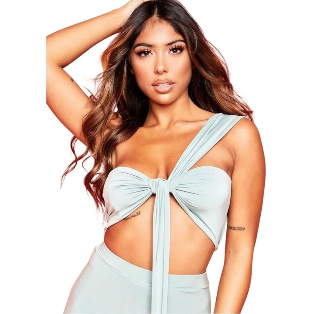 Missy Empire Womens/Ladies Slinky One  Bralette / Sage